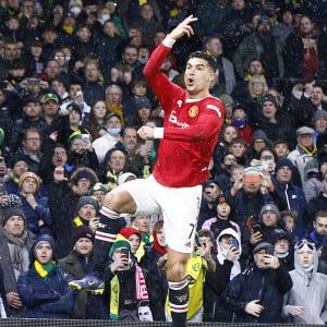 Cristiano Ronaldo lors du match de Premier League "Norwich City - Manchester United (0-1)" à Norfolk, le 12 décembre 2021. © Cover Images via ZumaPress/Bestimage 