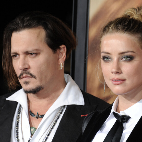 Johnny Depp et Amber Heard à la première de "The Danish Girl" à Los Angeles. © Dave Longendyke/Globe Photos via ZUMA Wire / Bestimage