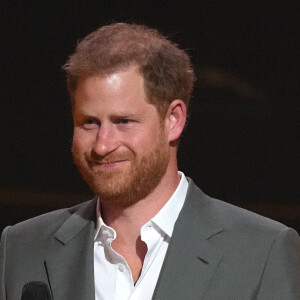 Le prince Harry et Meghan Markle lors de la cérémonie d'ouverture des Invictus Games à La Haye.