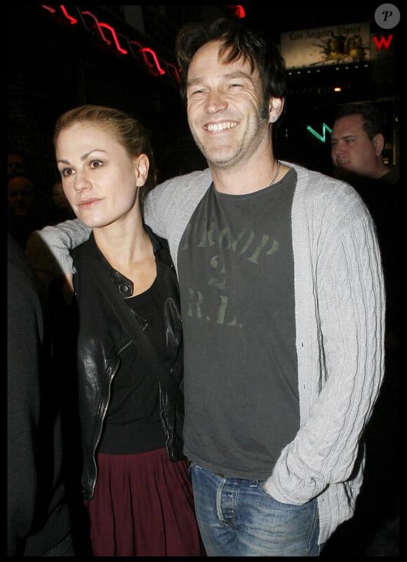 Anna Paquin et Stephen Moyer au concert de Radiohead, le 24 janvier 2010 à Los Angeles