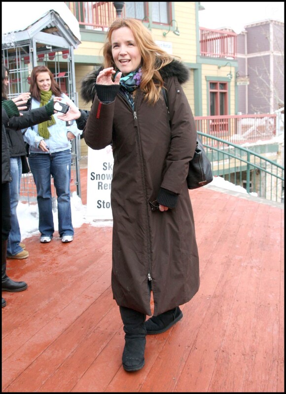Lea Thompson à l'occasion du Festival du film indépendant de Sundance qui se tient à Park City, dans l'Utah, le 25 janvier 2010.