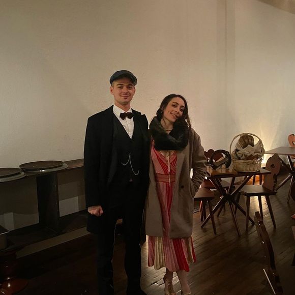 Image de Léonard Trierweiler et sa femme Jenny à New York
