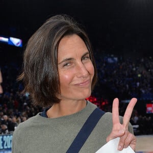 Alessandra Sublet au match de NBA Game Paris 2020 entre les Bucks de Milwaukee et les Charlotte Hornet à l'AccorHotels Arena à Paris le 24 janvier 2020. © Veeren / Bestimage