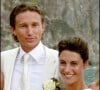 Mariage religieux d'Alessandra Sublet et Thomas Volpi en 2008 à Saint-Barthélémy