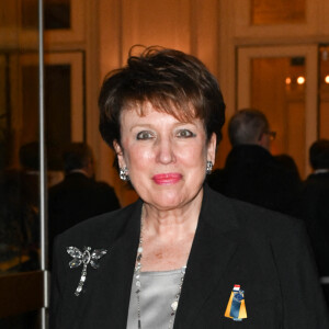 Roselyne Bachelot - Photocall du Gala du Coeur au profit de l'association Mécénat Chirurgie Cardiaque dans la salle Gaveau de Paris le 28 mars 2022