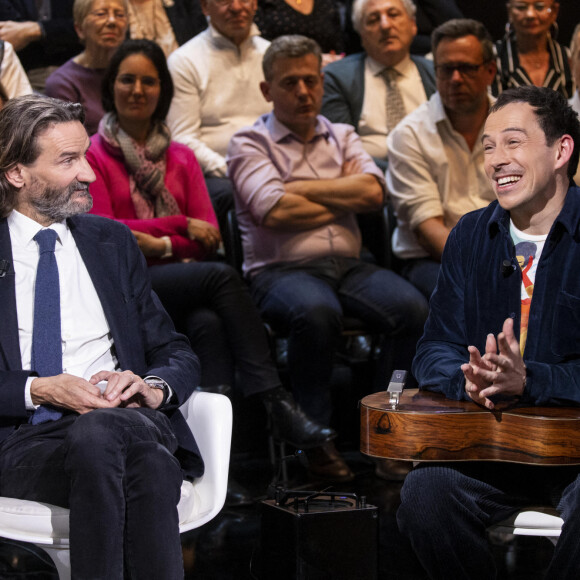 Exclusif - Frédéric Beigbeder, Thibault Cauvin - Enregistrement de l'émission "Le grand échiquier", diffusée le 29 avril sur France 2 © Cyril Moreau / Bestimage