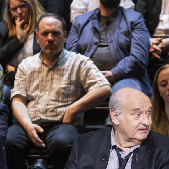 Exclusif - Claire Chazal, Crystal Murray et Michel Jonasz - Enregistrement de l'émission "Le grand échiquier", diffusée le 29 avril sur France 2 © Cyril Moreau / Bestimage