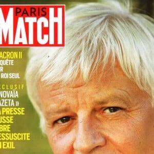 Couverture de Paris Match dans lequel Michèle Laroque parle de son prochain rôle. @ Instagram / Paris Match