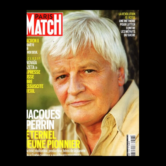 Couverture de Paris Match dans lequel Michèle Laroque parle de son prochain rôle. @ Instagram / Paris Match