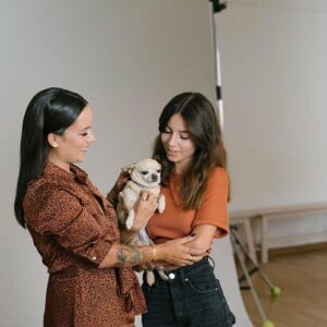 Alizée rend hommage à sa fille Annily pour son anniversaire. Le 28 avril 2022.