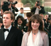Caroline de Monaco et Stefano Casiraghi, quelques mois avant sa mort, pour le Festival de Cannes 1989. 