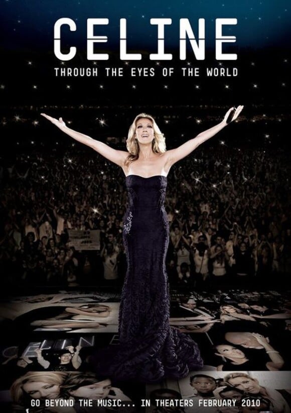 L'affiche du film Céline Dion : Through the eyes of the world.
