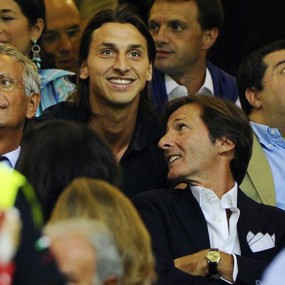 Mino Raiola, agent de joueur - Zlatan Ibrahimovic © Image Photo / Panoramic / Bestimage