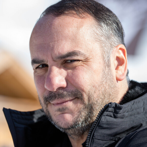 François-Xavier Demaison - Photocall du film "Divorce Club" lors du 23e festival international du film de comédie de l'Alpe d'Huez, le 18 janvier 2020. © Cyril Moreau/Bestimage