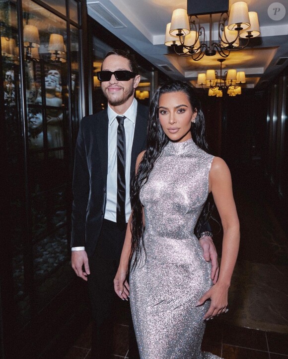 Kim Kardashian et Pete Davidson ont partagé leur première soirée officielle en amoureux. @ Instagram / Kim Kardashian