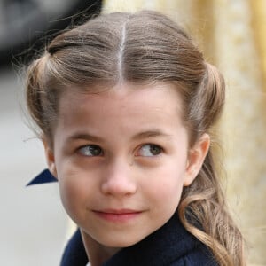 La princesse Charlotte de Cambridge - Service d'action de grâce en hommage au prince Philip, duc d'Edimbourg, à l'abbaye de Westminster à Londres