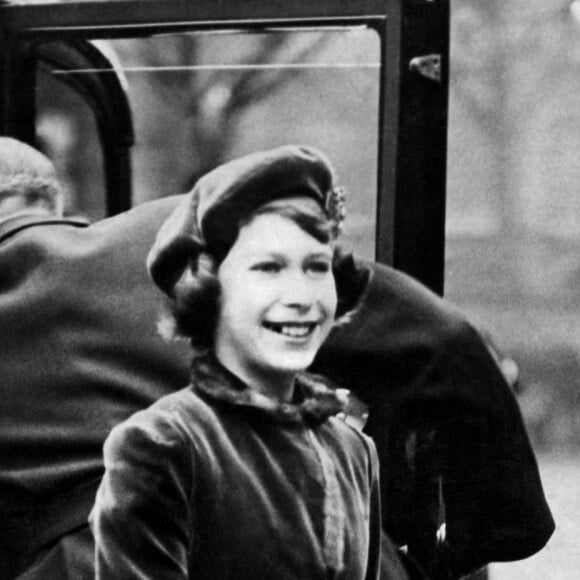 Rétrospective la reine Elisabeth II d'Angleterre - La princesse Elisabeth, âgée de 12 ans, en mars 1939 - âgée de 12 ans