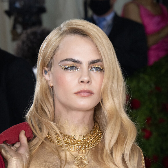 Cara Delevingne - Met Gala 2022 au Metropolitan Museum of Art de New York. Le 2 mai 2022. @ DNphotography/ABACAPRESS.COM