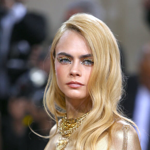 Cara Delevingne - Met Gala 2022 au Metropolitan Museum of Art de New York. Le 2 mai 2022. @ Charles Guerin/ABACAPRESS.COM