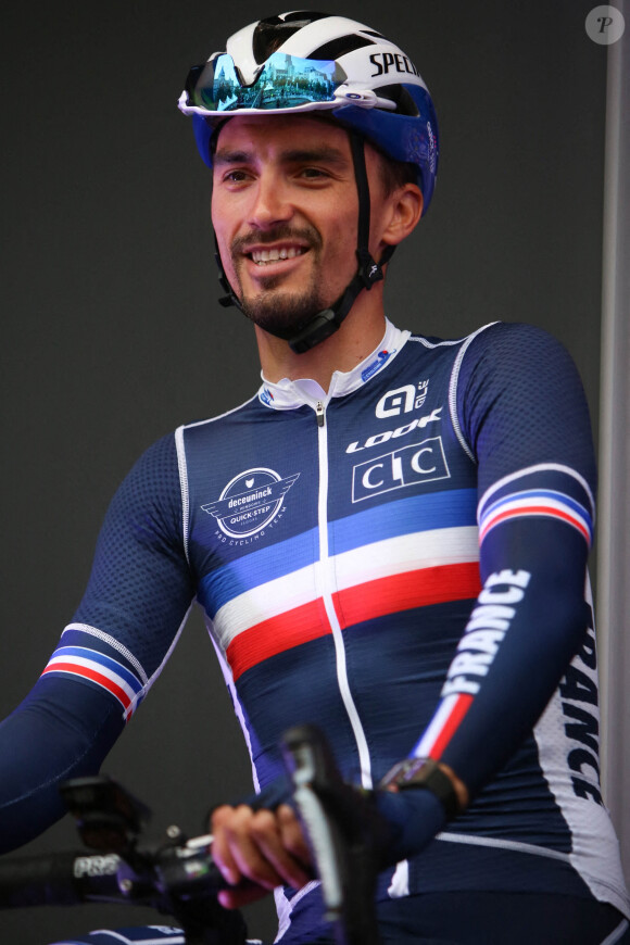 Julian Alaphilippe - Championnats du Monde UCI - Elite Hommes à Leuven en Belgique, le 26 septembre 2021.