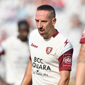 Franck Ribéry fait sa première apparition sous le maillot de la Salernitana lors du match de Serie A l'opposant au Torino au stade Olympique de Turin, Italie, le 12 septembre 2021. © Reporter Torino/LPS/Zuma Press/Bestimage