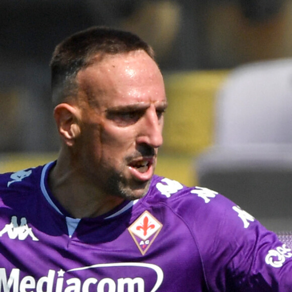 Franck Ribery de l'ACF Fiorenta lors du match de championnat Serie A opposant la Fiorentina à Juventus au stade Artemio Franchi à Florence, Italie, le 25 avril 2021. © Inside/Panoramic/Bestimage
