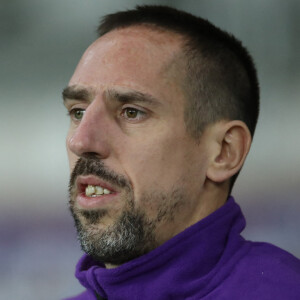 Franck Ribery à l'entrainement avant le match Turin Vs Fiorentina.
