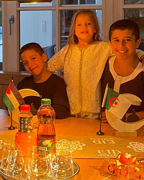 Franck Ribéry et sa famille fêtent l'Eid.