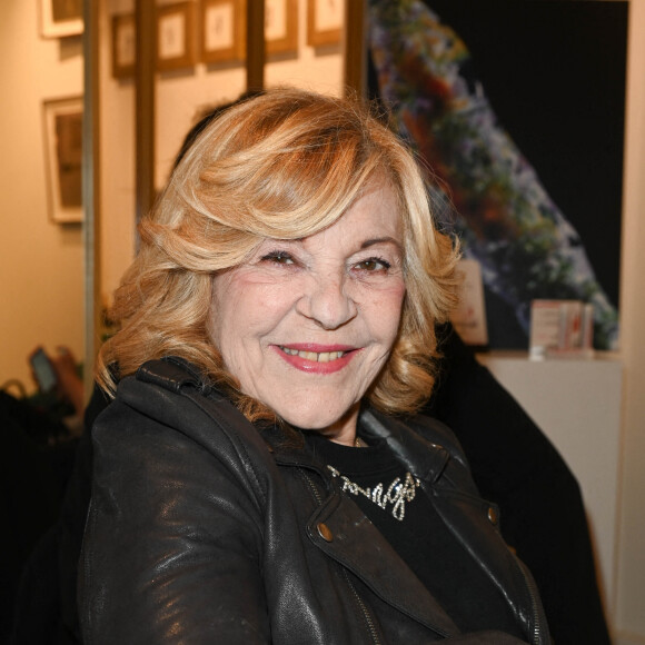 Exclusif - Nicoletta - Lancement du complément alimentaire "Elix'Science", gamme des produits de beauté DERMOIONIQ à base de collagène d'eau douce, issu de la revalorisation des peaux d'esturgeons, au Concept Store Chamberlan à Paris. Le 27 avril 2022 © Coadic Guirec / Bestimage 