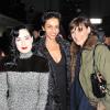 Dita Von Teese, Farida Khelfa et Ines de la Fressange au défilé Jean-Paul Gaultier