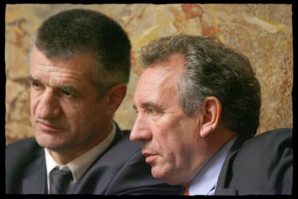Jean Lassalle et François Bayrou en 2008 à l'Assemblée nationale