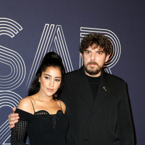 Leïla Bekhti et Damien Bonnard - Photocall de la 47e édition de la cérémonie des César à l'Olympia à Paris, le 25 février 2022. © Borde-Jacovides/Bestimage