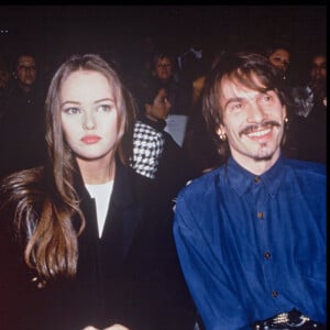 Archives : Florent Pagny et Vanessa Paradis au défilé de mode Chanel