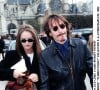 Archives : Florent Pagny et Vanessa Paradis au défilé de mode Chanel en 1992