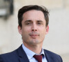 Jean-Baptiste Djebbari, ministre des Transports à la sortie du conseil des ministres, au palais de l'Elysée, Paris, le 20 avril 2022.
