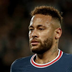 Neymar JR (Paris Saint Germain) - Football : Match Ligue 1 Uber Eats PSG Vs Lens (1-1) au parc des princes à Paris le 23 avril 2022 © Aurelien Morissard / Panoramic / Bestimage