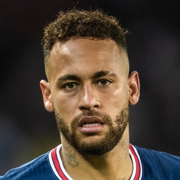 Neymar - Match de football Ligue 1 Uber Eats PSG - Lens (1-1) au parc des princes à Paris © Cyril Moreau / Bestimage