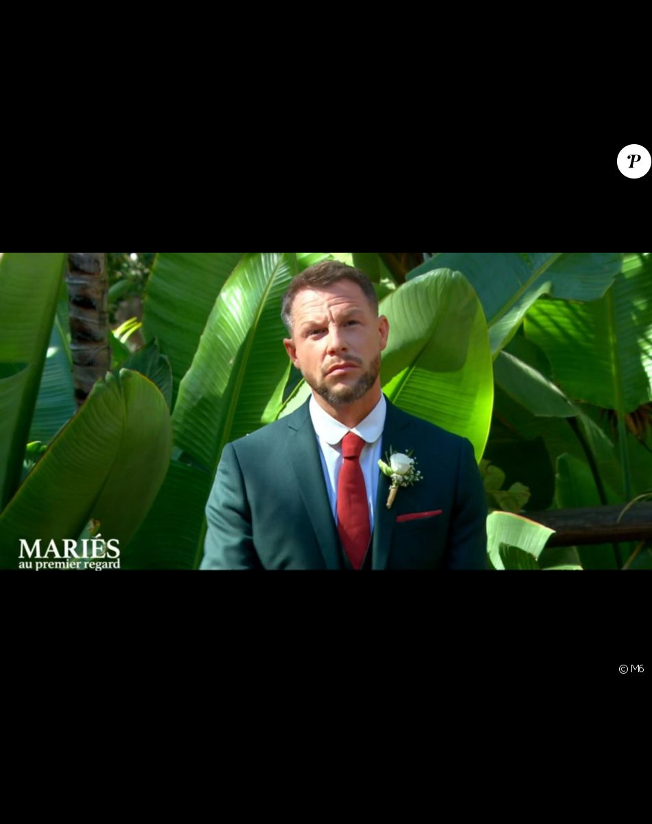 Eddy dans "Mariés au premier regard", sur M6