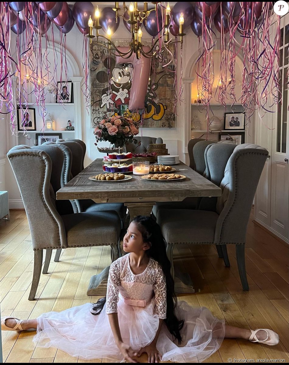 La fête organisée par Alphonse Areola et sa femme pour les 7 ans de leur fille Ayleen-Grace.