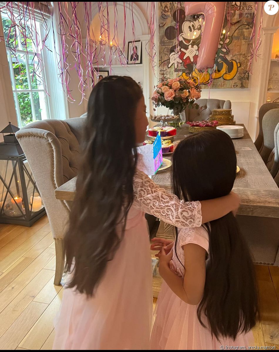La fête organisée par Alphonse Areola et sa femme pour les 7 ans de leur fille Ayleen-Grace.