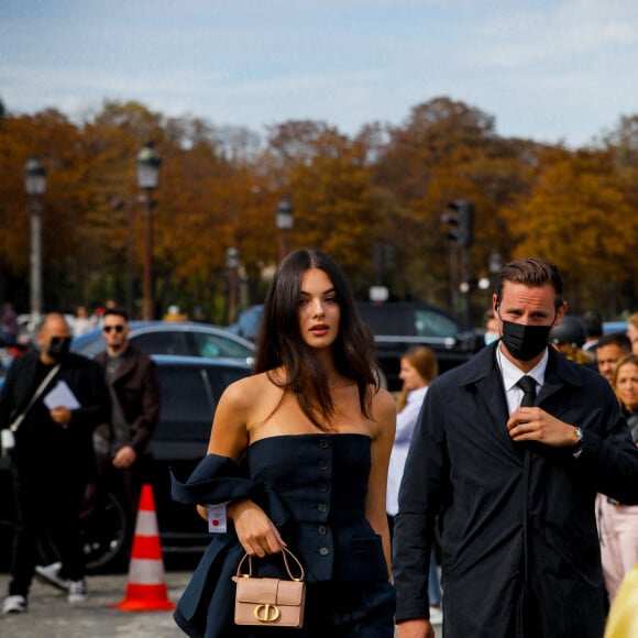 Deva Cassel - Arrivées au défilé de mode Dior lors de la la Fashion Week printemps/été 2022 de Paris, France, le 28 septembre 2021. © Clovis-Veeren/Bestimage 