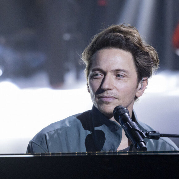 Raphael - Enregistrement de l'émission "Joyeux anniversaire Renaud" au Dôme de Paris, diffusée le 10 mai sur France 2 © Cyril Moreau / Bestimage