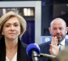 Valérie Pecresse - Réunion du parti Les Républicains, au lendemain de la défaite de V.Pécresse (4,8%) au 1er tour des élections présidentielles, à Paris, le 11 avril 2022.