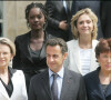 Nicolas Sarkozy avec une partie de ses ministres dont Valérie Pécresse en 2007 à l'Elysée