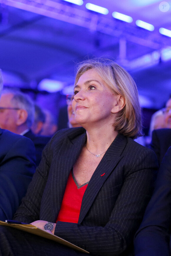 Valérie Pécresse - Meeting de Valérie Pécresse, candidate LR à l'élection présidentielle, à Lyon le 7 avril 2022