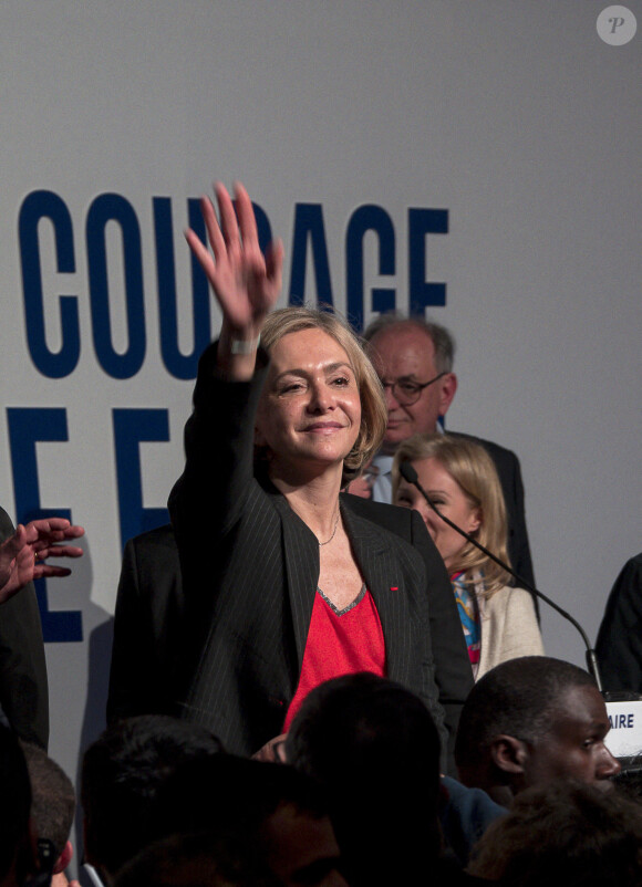 Valérie Pécresse - Meeting de Valérie Pécresse, candidate LR à l'élection présidentielle, à Lyon le 7 avril 2022.