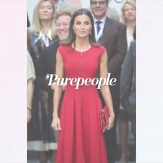 Letizia d'Espagne : Divine en robe rouge, son look détonne