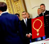 Le président de la république Emmanuel Macron et Alexis Kohler - Cérémonie d'investiture du président de la République au Palais de l'Elysée à Paris le 7 Mai 2022, suite à sa réélection le 24 avril dernier.