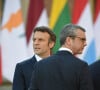 Le président Emmanuel Macron, Alexis Kohler, secrétaire général de l'Elysée - Sommet informel de l'union européenne au château de Versailles
