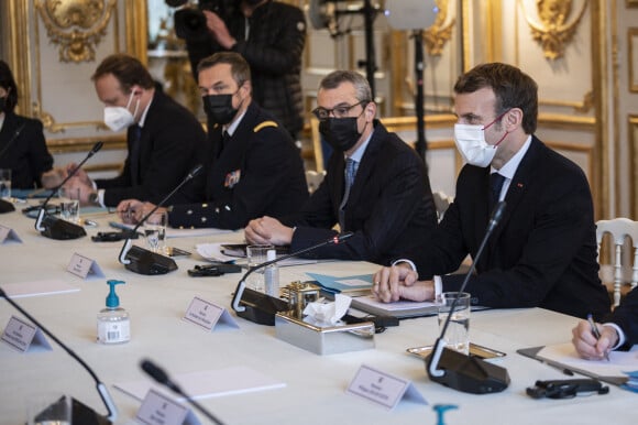 Alexis Kohler, secrétaire général de l'Elysée - Le président Emmanuel Macron reçoit la présidente de la commission européenne pour un entretien au palais de l'Elysée à Paris le 7 janvier 2022